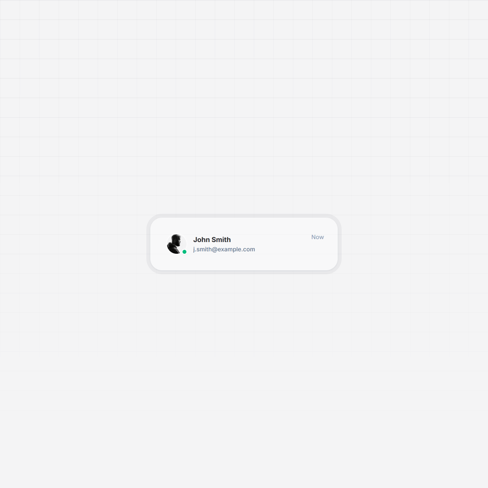 User Link with Hover Effect