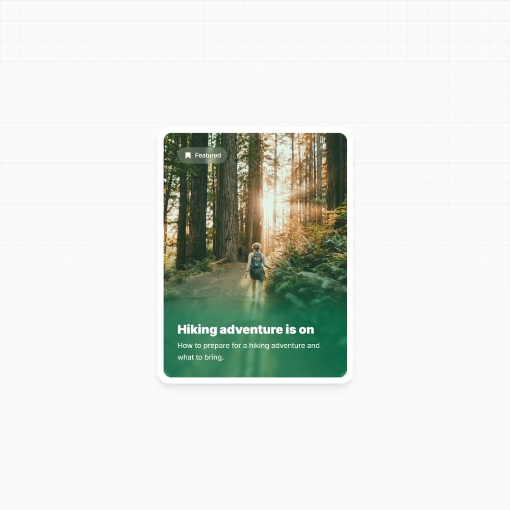 Modern Story Card