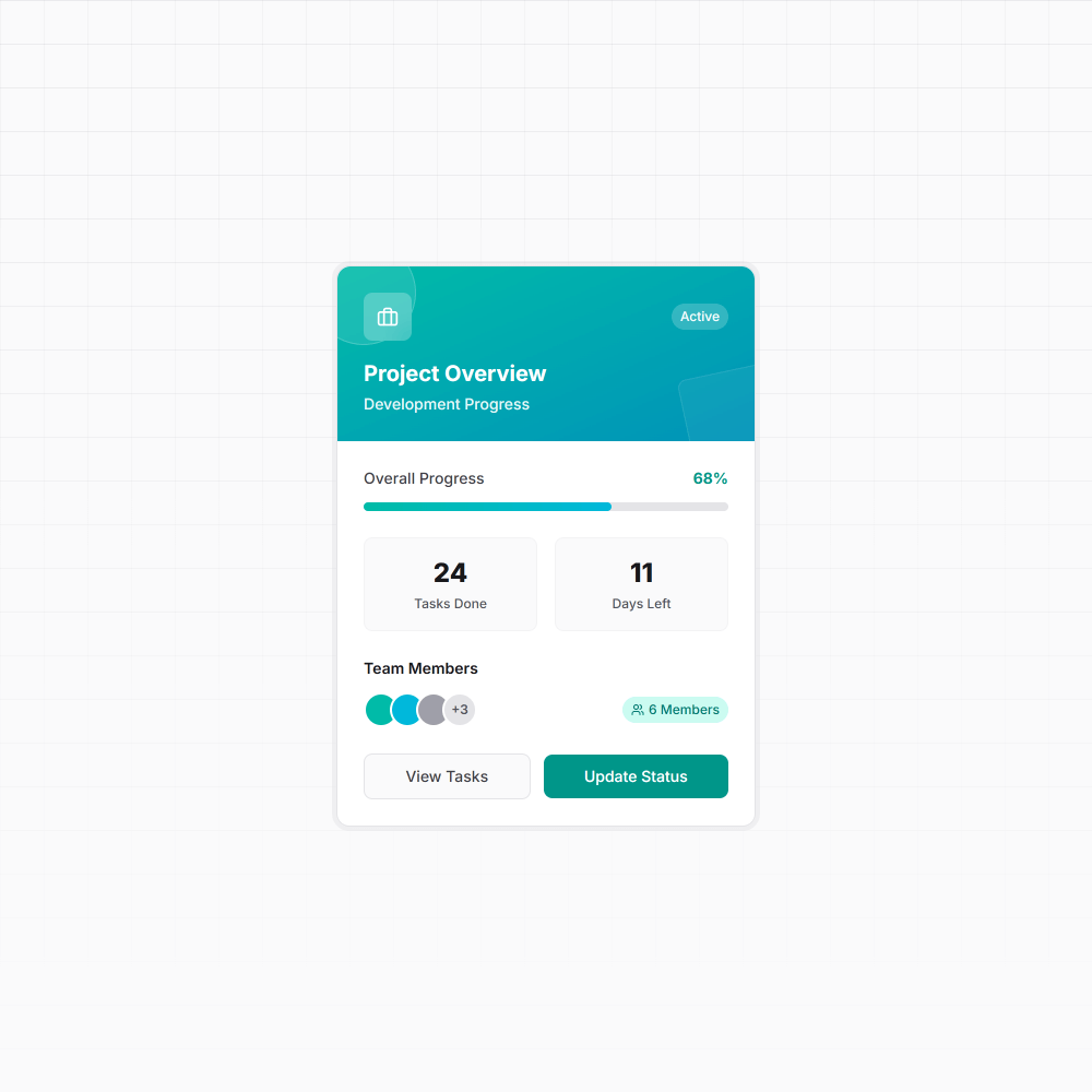 Project Overview Card