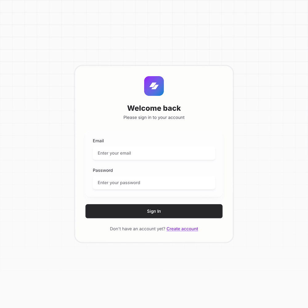 Liquid Glass Login Box